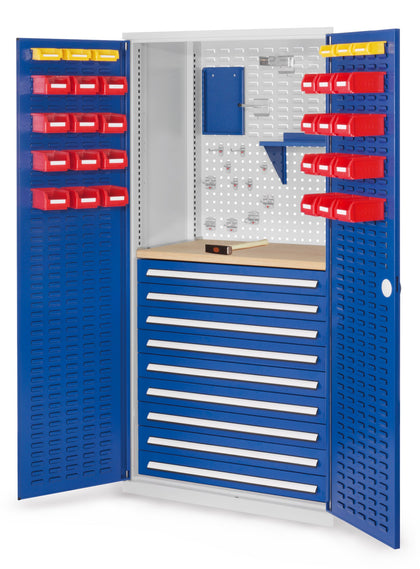 Magazijn en werkplaatskasten