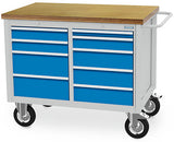 Mobiele werkbank 04.12.29VA - afm. 1250x750x995 mm BxDxH