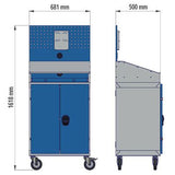 Mobiele computerkast 04.680.C125A