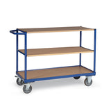 Tafelwagen  BASIC F250 met 3 laadvlakken, horizontale duwbeugel