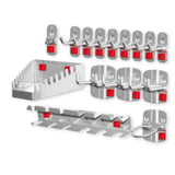RasterPlan ABAX® gereedschaphouder, assortiment 15-delig