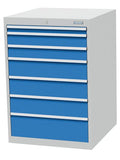 Bedrunka+Hirth schuifladenkast 700/1122V10A - 705x736x1019 B/D/H  6-schuifladen