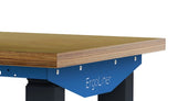 B+H-ergoliner® elektrisch in hoogte verstelbare werkbank / montagetafel