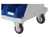RasterMobil® Trolley gr.4, afm. 1000x500x1580 mm , 184 voorraadbakken