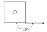 Kledingkast , 3 breedtematen afmeting 400/500/600x600x1900 mm BxDxH