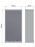 CNC-rolluikkast met aluminium/kunststof rolluik - 02.289.00 / 02.295.00