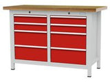 Werkbank R 18-16 afmeting 1250x600x859 mm