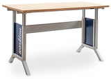 Bedrunka+Hirth  WorkLine werkplek met hoogteverstelling , afm. 1500x750x735-1100 mm