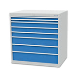 Bedrunka+Hirth schuifladenkast 100/2321V10A - 1005x736x1019 B/D/H  8-schuifladen