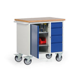 Verrijdbare werkbank, afmeting: B 950 x D 560 x H 935 mm, type 17-2000