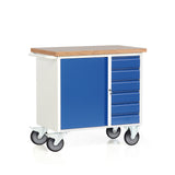 Verrijdbare werkbank, afmeting: B 950 x D 560 x H 935 mm, type 17-2001