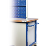 Verrijdbare werkbank met Multiwand opbouw, type 17-2051