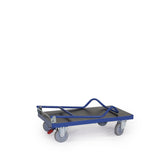 Ergotruck-platformwagen met inklapbare duwbeugel, afm. 1000x600 mm