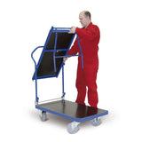 Ergotruck-combiwagen met 2 laadvlakken, inklapbaar, afm. 1000x600 mm