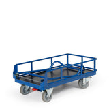 Ergotruck-bakwagen met inklapbare duwbeugel, afm. 1000x600 mm