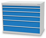 Bedrunka+Hirth schuifladenkast 1300/122V18 - 1305x736x1019 B/D/H  6-schuifladen