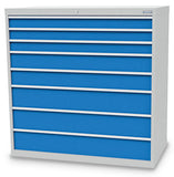 Bedrunka+Hirth schuifladenkast 1313/0323V18 - 1305x736x1319 B/D/H  8-schuifladen