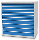 Bedrunka+Hirth schuifladenkast 1313/0640V18 - 1305x736x1319 B/D/H  10-schuifladen