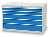 Bedrunka+Hirth schuifladenkast 1380/0221V18 - 1305x736x819 B/D/H  5-schuifladen