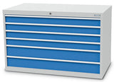 Bedrunka+Hirth schuifladenkast 1380/0420V18 - 1305x736x819 B/D/H  6-schuifladen
