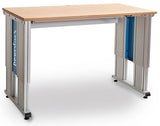 Bedrunka+Hirth Powerline-4 werkplek -  frame breedte: 1500 en 2000 mm