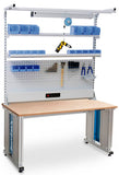 Bedrunka+Hirth Powerline-4 werkplek -  frame breedte: 1500 en 2000 mm