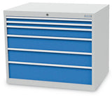 Bedrunka+Hirth schuifladenkast 180/2121V10 - 1005x736x819 B/D/H  6-schuifladen