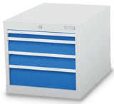 Bedrunka+Hirth schuifladenkast 550/1210V10 - 555x736x519 B/D/H  4-schuifladen