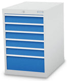 Bedrunka+Hirth schuifladenkast 580/0501V10 - 555x736x819 B/D/H  6-schuifladen