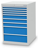 Bedrunka+Hirth schuifladenkast 700/4302V10 - 705x736x1019 B/D/H  9-schuifladen