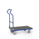 Ergotruck-platformwagen met inklapbare duwbeugel, afm. 1000x600 mm