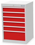 Bedrunka+Hirth schuifladenkast - 530x500x819 B/D/H  6-schuifladen