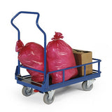 Ergotruck-bakwagen met inklapbare duwbeugel, afm. 1000x600 mm