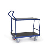 Ergotruck-combiwagen met 2 laadvlakken, inklapbaar, afm. 1000x600 mm