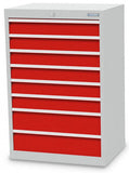 Bedrunka+Hirth schuifladenkast - 680x500x1019 B/D/H  8-schuifladen