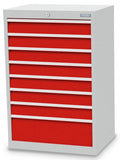 Bedrunka+Hirth schuifladenkast - 680x500x1019 B/D/H  8-schuifladen