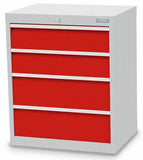 Bedrunka+Hirth schuifladenkast - 680x500x819 B/D/H  4-schuifladen