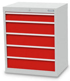 Bedrunka+Hirth schuifladenkast - 680x500x819 B/D/H  5-schuifladen