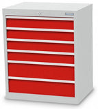 Bedrunka+Hirth schuifladenkast - 680x500x819 B/D/H  6-schuifladen