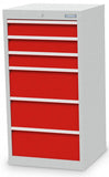 Bedrunka+Hirth schuifladenkast - 530x500x1019 B/D/H  6-schuifladen