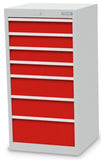 Bedrunka+Hirth schuifladenkast - 530x500x1019 B/D/H  7-schuifladen