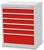 Bedrunka+Hirth schuifladenkast - 680x500x819 B/D/H  6-schuifladen