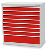 Bedrunka+Hirth schuifladenkast - 980x500x1019 B/D/H  8-schuifladen