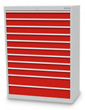 Bedrunka+Hirth schuifladenkast - 980x500x1319 B/D/H 11-schuifladen