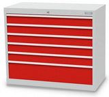 Bedrunka+Hirth schuifladenkast - 980x500x819 B/D/H  6-schuifladen