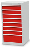Bedrunka+Hirth schuifladenkast - 530x500x1019 B/D/H  8-schuifladen