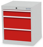 Bedrunka+Hirth schuifladenkast - 530x500x619 B/D/H  3-schuifladen