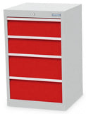 Bedrunka+Hirth schuifladenkast - 530X500X819 B/D/H 4-schuifladen