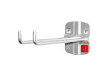 RasterPlan ABAX® gereedschaphouder met 2 haakse haakeinden