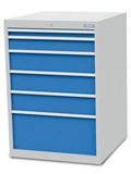Bedrunka+Hirth schuifladenkast 700/1131V10A - 705x736x1019 B/D/H  6-schuifladen